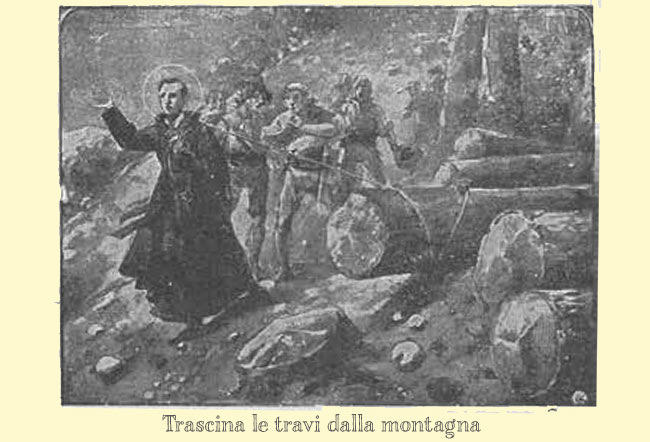 travi dalla montagna san gerardo