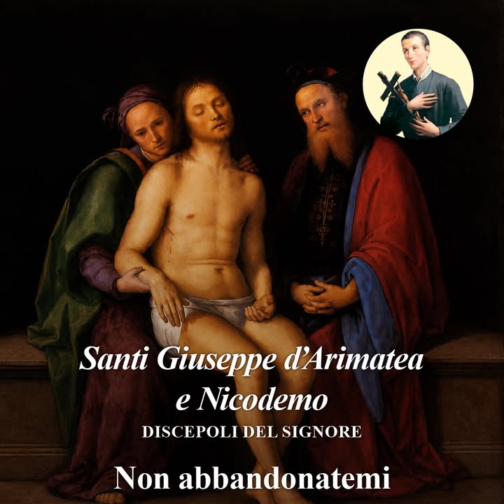 santi giuseppe d’arimatea e nicodemo.